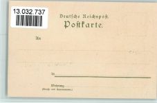 W2000 Hamburg Velten - Michaeliskirche, litho 1898 AK Kley, H. Künstlerkarte