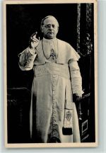 Papst Pius XI Segnung Papst
