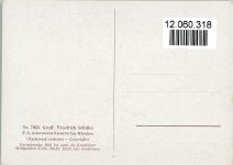 Nr. 7035 Ackermann Gemälde von Graff Schiller Künstlerkarte