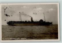 Hapag - Dampfer Kaiser und Bordstempel AK Einige Stempelflecken Seebäderschiff 1928 Foto AK