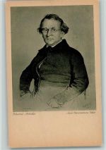 Eduard Mörike - Bildnisse deutscher Dichter Schriftsteller Künstlerkarte