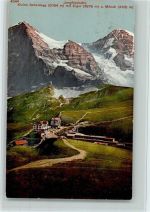 Jungfraubahn Kleine Scheidegg mit Eiger und Mönch Zahnradbahn