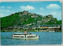 W5400 Ehrenbreitstein Salondampfer "Vater Rhein" ca 1975 AK Rheinschiff