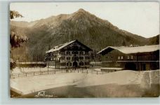 83727 W8162 Neuhaus b Schliersee 1917 - Terofals Gasthaus Zur Post Winter