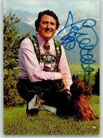 Sepp Viellechner Volksmusik Original Autogramm Schlagersänger