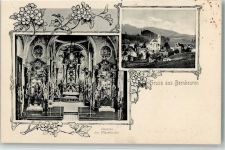 86975 W8926 Bernbeuren - Ortsansicht Pfarrkirche Innenaufnahme 2-Bildaufnahme