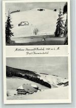 79244 W7816 Obermünstertal - Winter - Mittlerer Itzenwald-Neuhof Bes. Karl Gutmann