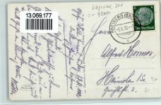 O9200 Freiberg , Sachs Hausen Kaserne mit Hauptwache, gute Erhaltung AK Kaserne 1939 Foto AK