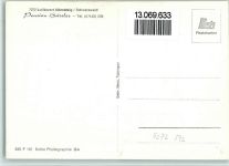 72213 W7272 Altensteig , Württ Foto AK Pension Bässler mit Innenansicht, sehr gute Erhaltung AK