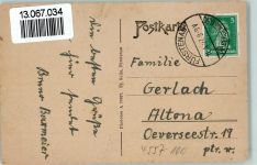 49584 W4557 Fürstenau b Bramsche, Hase 1927 - Große Straße AK