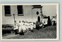 Oltingue Oltingen Zum Andenken ans Elsaß Kommunion Foto AK
