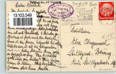 W8182 Bad Wiessee Berghütten - Wellberghaus mit Hakenkreuzfahne WK II Stadt mit Hakenkreuz 1938 Foto AK