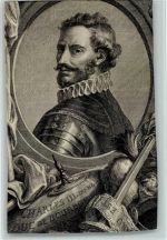 Stahlstich - Charles III Duc de Bourbon Adel Frankreich KEINE AK