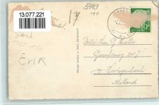 56759 W5443 Kaisersesch 1957 - Gasthaus "Schöne Aussicht" mit Innenansichten, AK