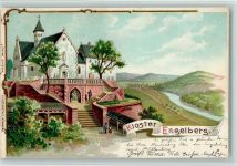 63897 W8760 Miltenberg Lithographie Gruss aus - Kloster Engelberg , gute Erhaltung AK