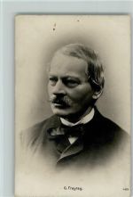 G. Freytag Foto AK Schriftsteller