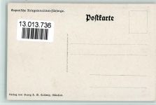 Bayr. Kriegsinvaliden Fürsorge sign Rich. Klein WK I AK Rotes Kreuz