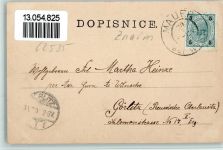 Cesky Krumlov Krumau 1900 - Teilansicht AK Verlag Svoboda