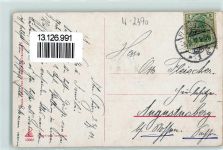 24937 W2390 Flensburg 1912 Mondschein Jürgensby