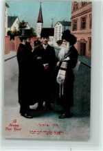 Neujahr - Nr. 13 Verlag Williamsburg Art AK Jüdischer Glückwunsch 1916