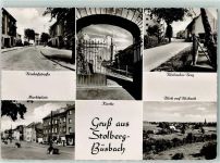 52222 W5190 Büsbach - Bischofstraße Marktplatz Kirche Büsbacher Berg