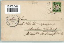 85567 W8018 Oberelkofen b München 1905 Gebrauchsspuren Reconvalescentenheim