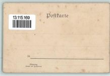 Skat spielen - Liothographie AK Kartenspiel Gebrauchsspuren