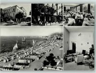 47841 Cattolica 1965 - Hotel Ritter mit Innenansichten AK