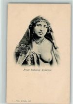 Jeune bedouine danseuse - Nr. 7 Photo Garriques Oriental. Erotik 1900