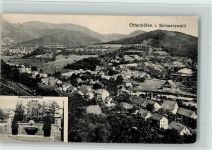 77883 W7593 Ottenhöfen im Schwarzwald 1916 - Kriegerdenkmal, Teilansicht, gute Erhaltung AK