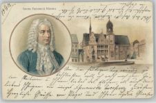 Litho 1898 AK Händel, G.F.