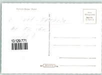 94143 W8391 Fürholz - Rückseite mit Kleberesten bzw Abschürfungen