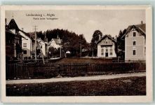 88161 W8998 Lindenberg i. Allgäu Gebrauchsspuren Partie beim Volksgarten