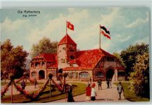 W2000 Hamburg Nr. 110 Knackstedt & Näther 16. Bundesschießen 1909 + Sonderstempel Architektur Deeke Schützenfest