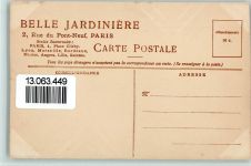 Werbung - Les Cartes Postales Aquarelles de la Belle Jardiniere 1832 - Les Elegants Mode