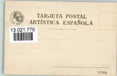 Nr. 514 Spanien - Citando A Banderillas ca 1905 AK Stierkampf