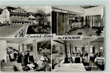 53505 W5486 Altenahr - Central-Hotel Halle Klubzimmer Restaurant-Terrasse