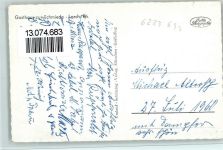 65391 W6223 Lorch , Rheingau Foto AK Gasthaus zur Schmiede, gute Erhaltung AK