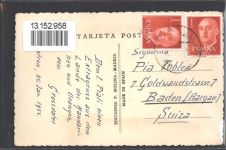 sign. Elsa Gumier Wappen Cataluna Tracht AK Volkstanz AK mit Stickerei