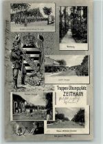 01619 O8401 Zeithain - Versch. Abbildungen, Wappen, Nr. 407 Verlag Reinhardt