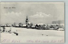 92715 W8591 Wurz , Oberpf 1907 - Winter