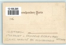 2532 Heiligenkreuz Künstlerkarte sign