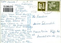 72379 W7450 Hechingen 1964 Foto AK Umzug beim Hotel Rad AK