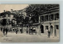Gibraltar - Bücherei Pferdekutschen