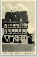 06366 O4370 Köthen , Anh - Gasthaus Zum deutschen Kaiser Emailleschild