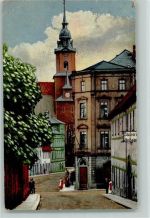 09569 O9388 Oederan Gebrauchsspuren Blick von der Frankenberger Straße- Photochromie Nenke