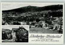 Schreiberhau Szklarska Poreba - SieBeneichlers Gasthaus mit Blick zum Hochstein