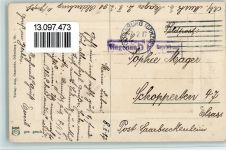 26121 W2900 Oldenburg 1917 Prägedruck Passepartout - am Stau