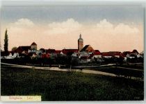 74842 W6959 Billigheim , Baden - Pfarrkirche St. Michael Dezember 1918