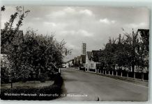 69469 W6940 Weinheim , Bergstr - Weststadt Ahornstraße mit Markuskirche